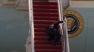 BIDEN STUMBLES