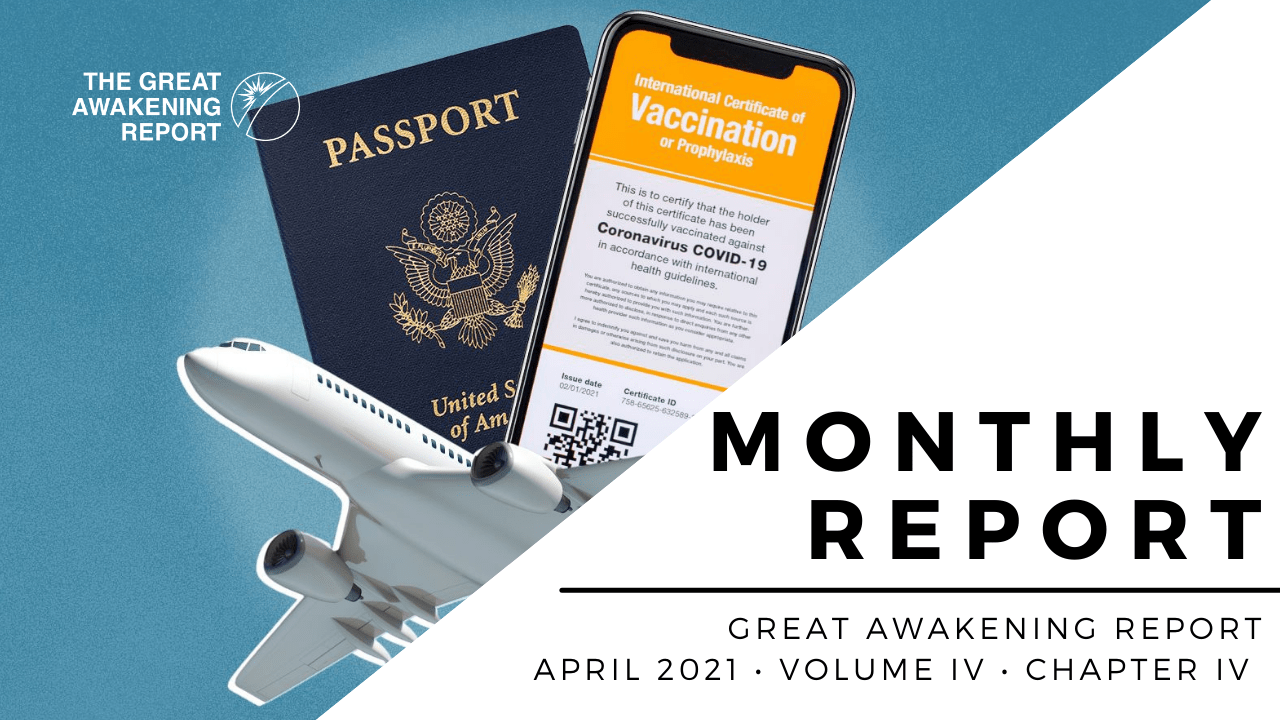 VACCINE PASSPORTS THE END OF LIBERTY, POSSIBLE US MILITARY INTERVENTION, DISMANTLING WEB OF CONTROL