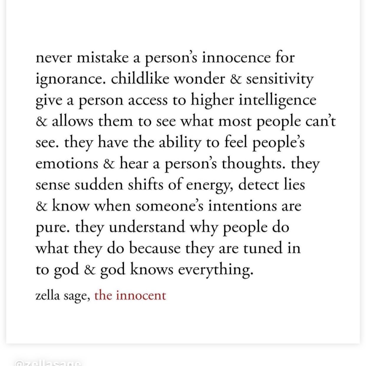 INNOCENCE 