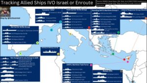 Tracking US Military movements