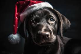 black labrador xmas