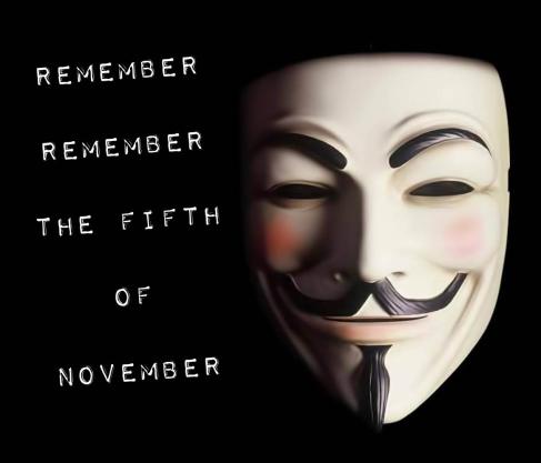 REMEMBER 5TH OF NOVEMBER