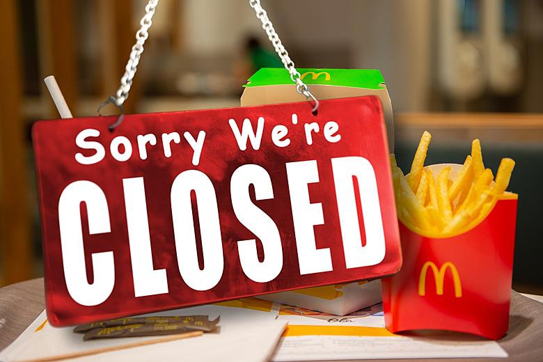McDonalds closing